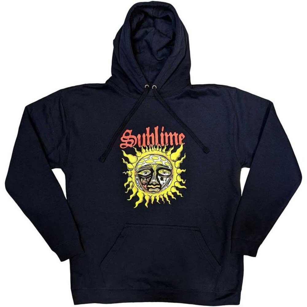Sublime Unisex Adult Sun Hoodie / Navy Blue